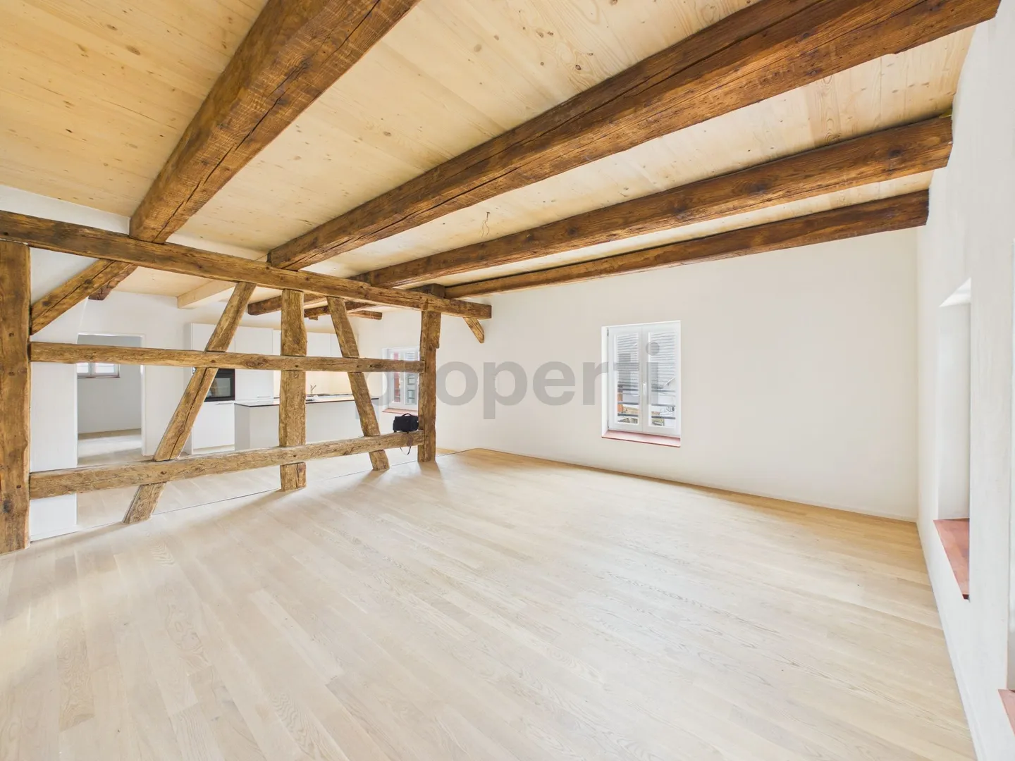 Appartement unique de 3,5 pièces avec caractère historique - Photo 2 sur 11