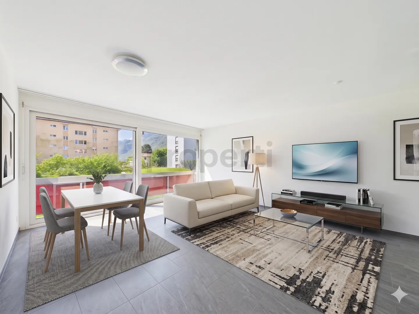 Renovierte 3.5-Zimmer-Wohnung - Zentrale Lage in Biasca - Foto 2 von 13