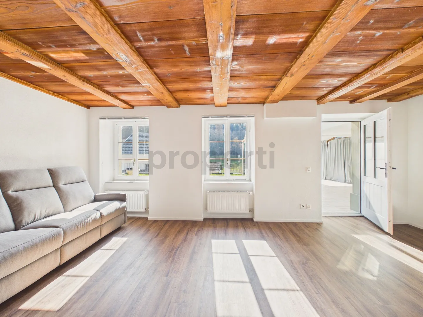 Idylle résidentielle avec jardin et véranda - Appartement 3.5 pièces - Photo 5 sur 13