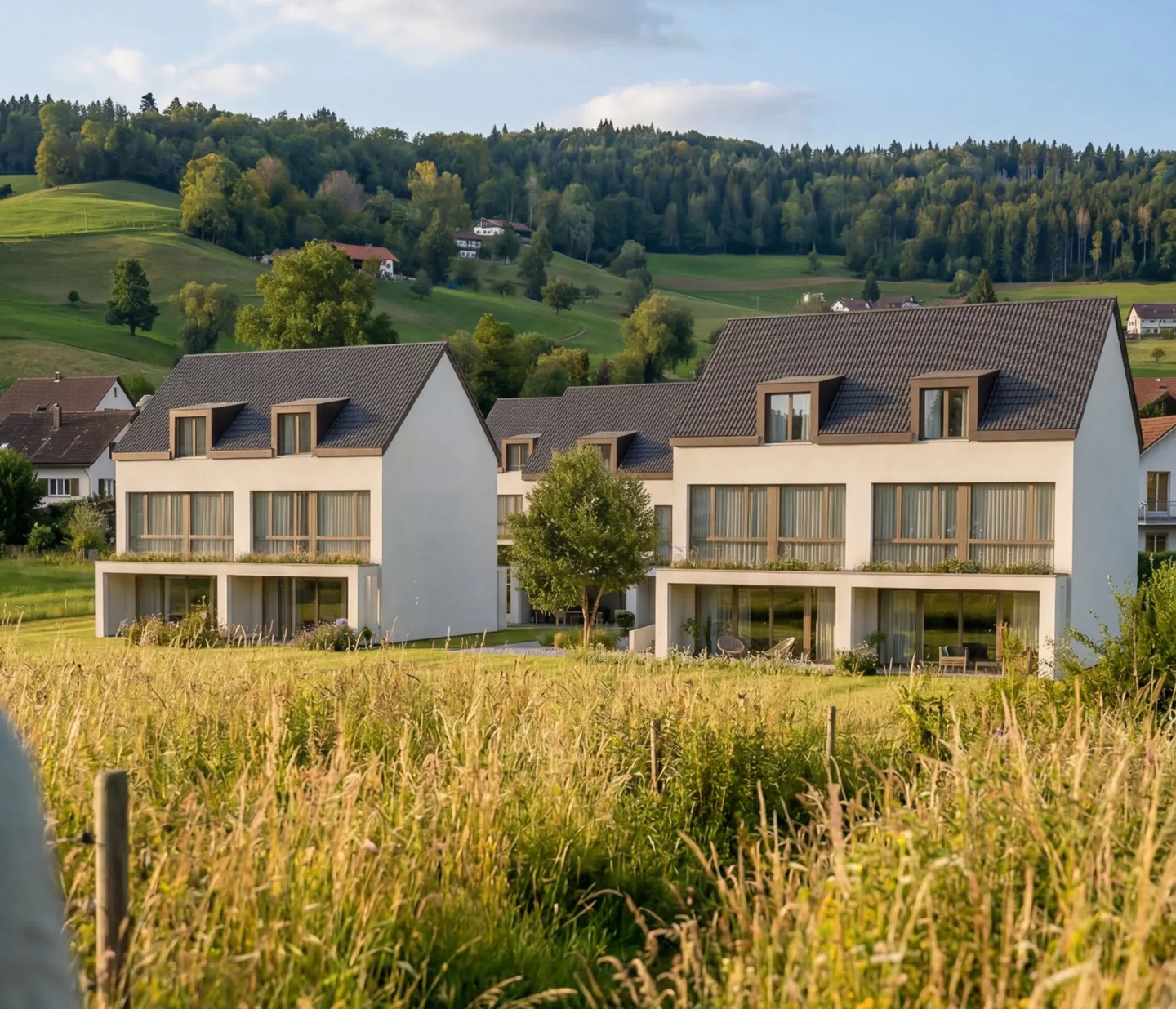 Spacious 6.5-room semi-detached family house D.1 in a quiet location in Oberkulm AG - Photo 7 of 8