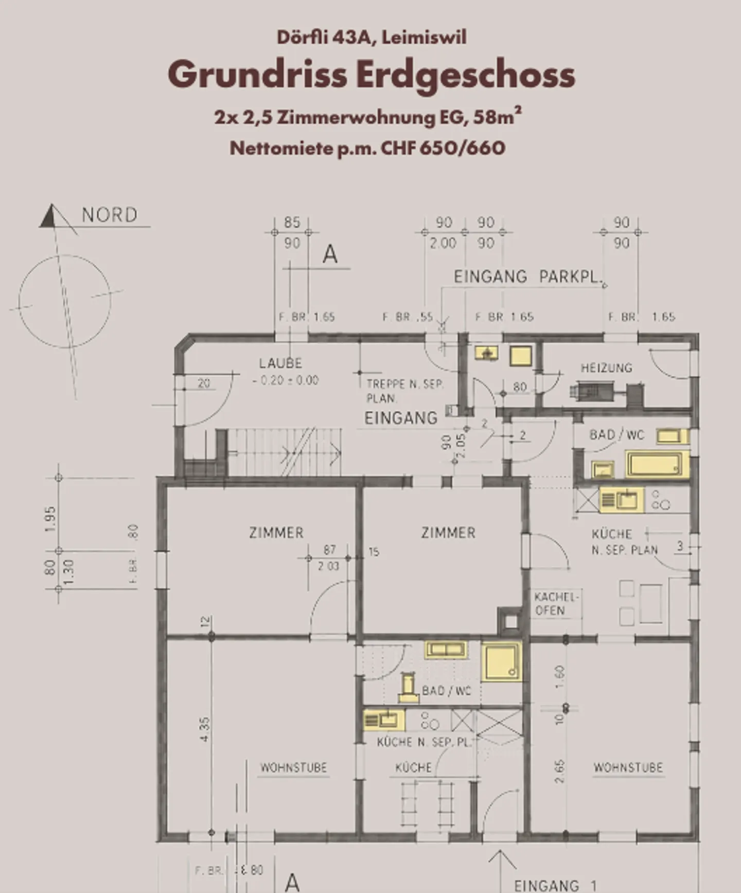 Ampia casa plurifamiliare con ottimo rendimento e possibilità di parcheggio, Leimiswil - Foto 4 di 8