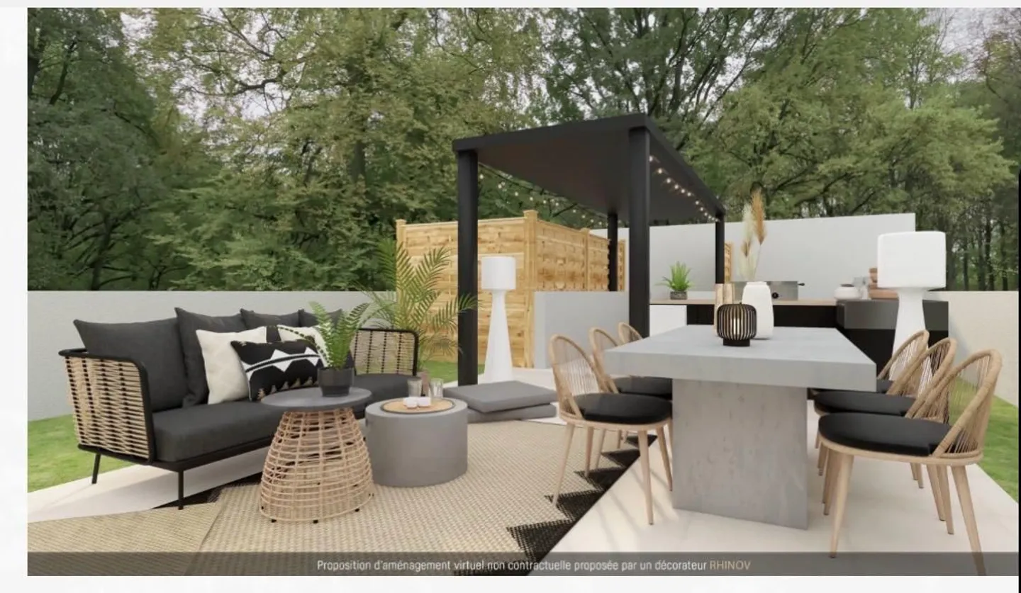 Appartement Charmant avec Terrasse - Photo 5 sur 6