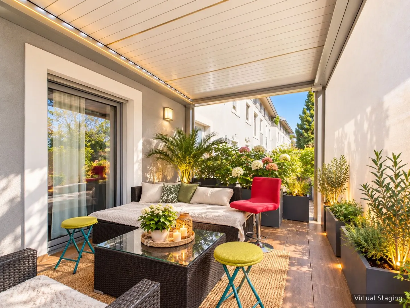 Giant Terrace of 41 m² with Bio-Climatic Pergola, High-Quality Finishes & Heat Pump! - Photo 8 of 10