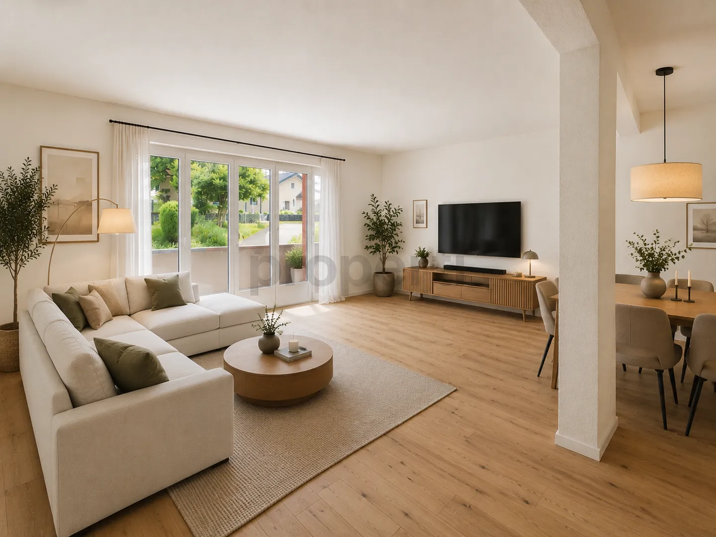 Renovierte Wohnung in Hunzenschwil - Foto 4 von 13