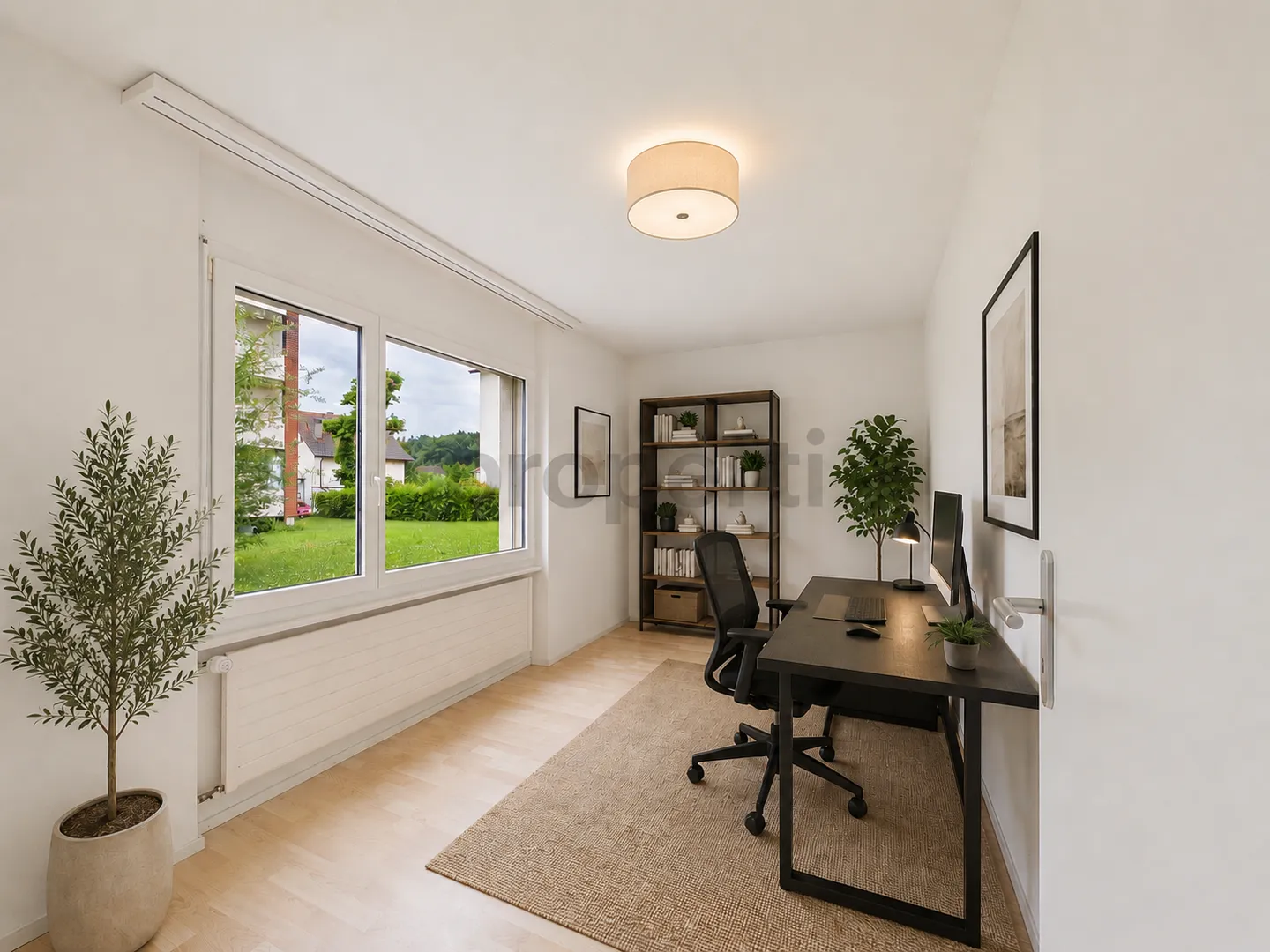 Luminoso appartamento di 4,5 stanze con balcone, Riedholz - Foto 6 di 11