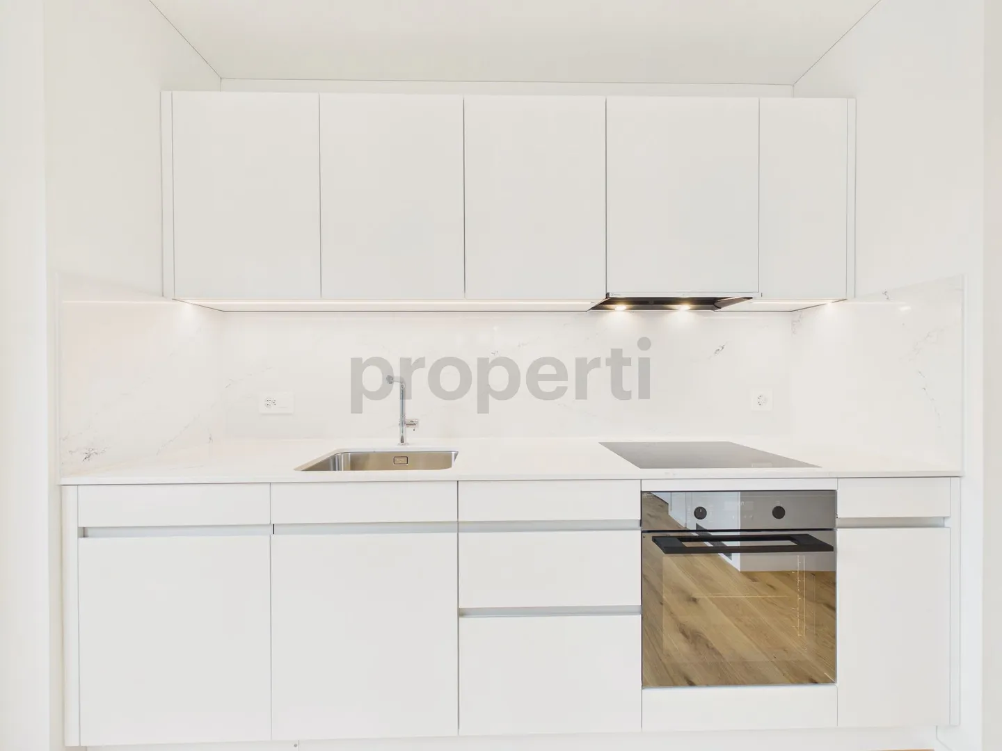 Esclusivo appartamento angolare nuovo di 2,5 stanze ad AuPark - vivere moderno e luminoso con vista sul lago di Zurigo - Foto 4 di 11