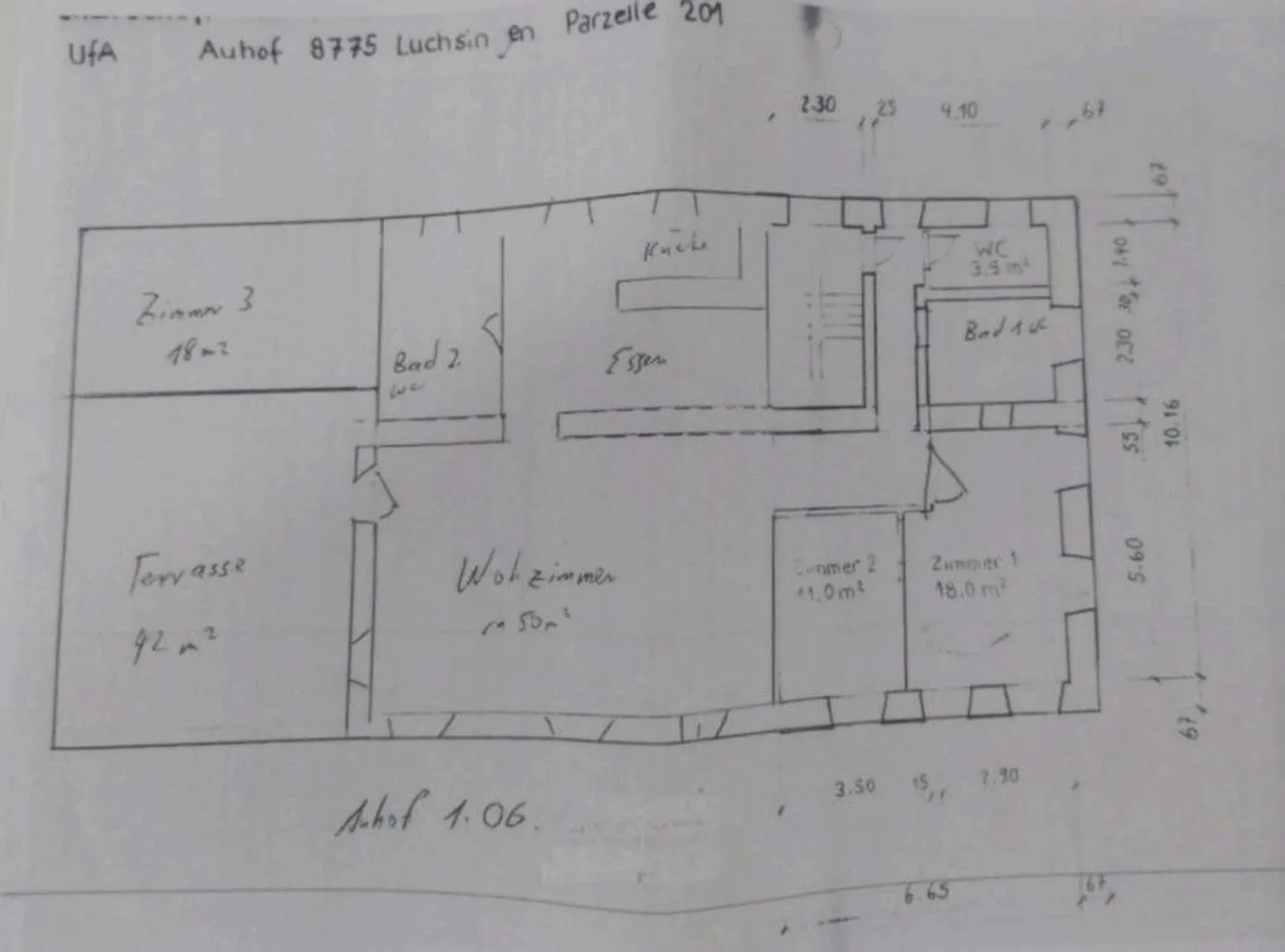 Sonnige 4.5-Zimmer-Terrassenwohnung in Luchsingen - Foto 8 von 9