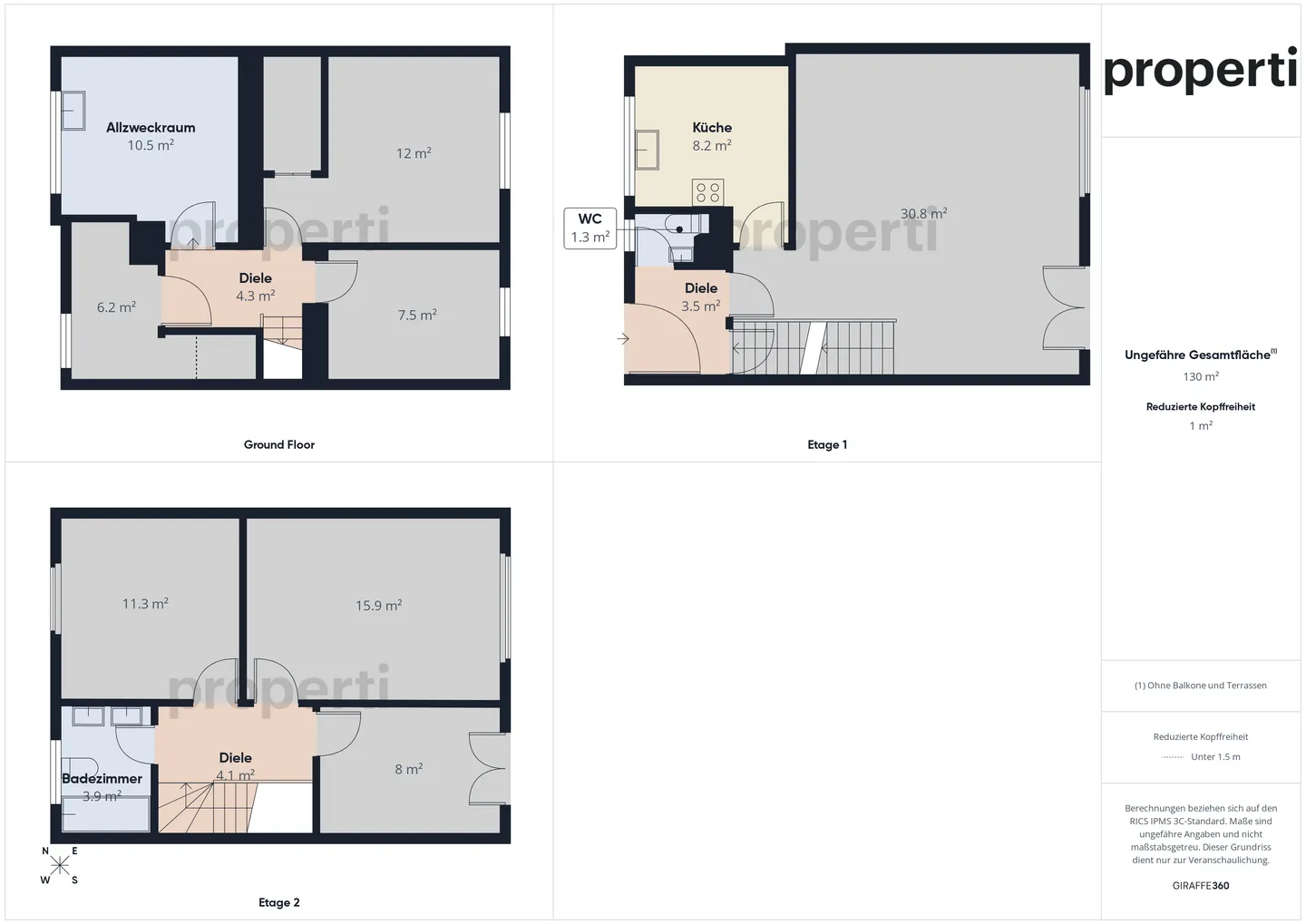 Renoviertes 4.5-Zimmer-Reihenhaus mit Balkon, Suhr - Foto 11 von 12