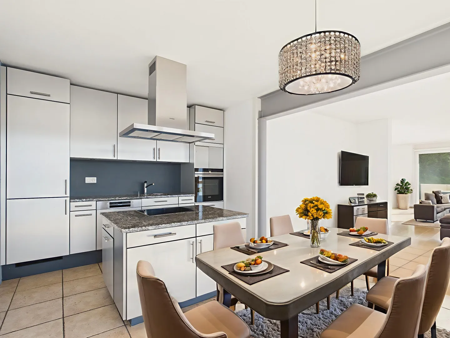 Außergewöhnliche Wohnung mit Panoramablick auf den Genfersee in Montreux (Chernex) - Foto 5 von 13