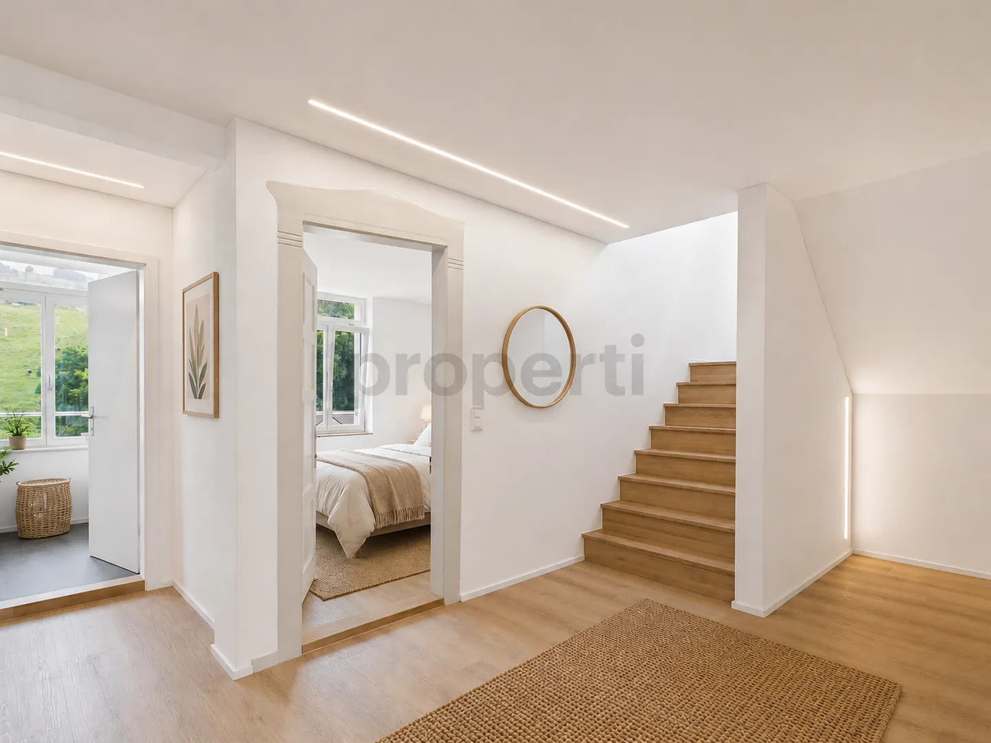 Maisonette moderna di 4,5 stanze con balcone, Rheineck - Foto 4 di 13