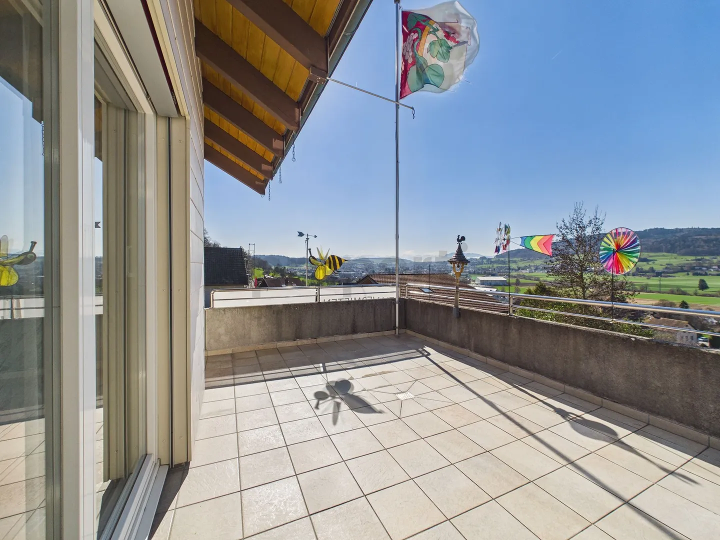 Vue de rêve &amp; Jardin Appartement calme de 4.5 pièces à Leimbach - Photo 5 sur 13