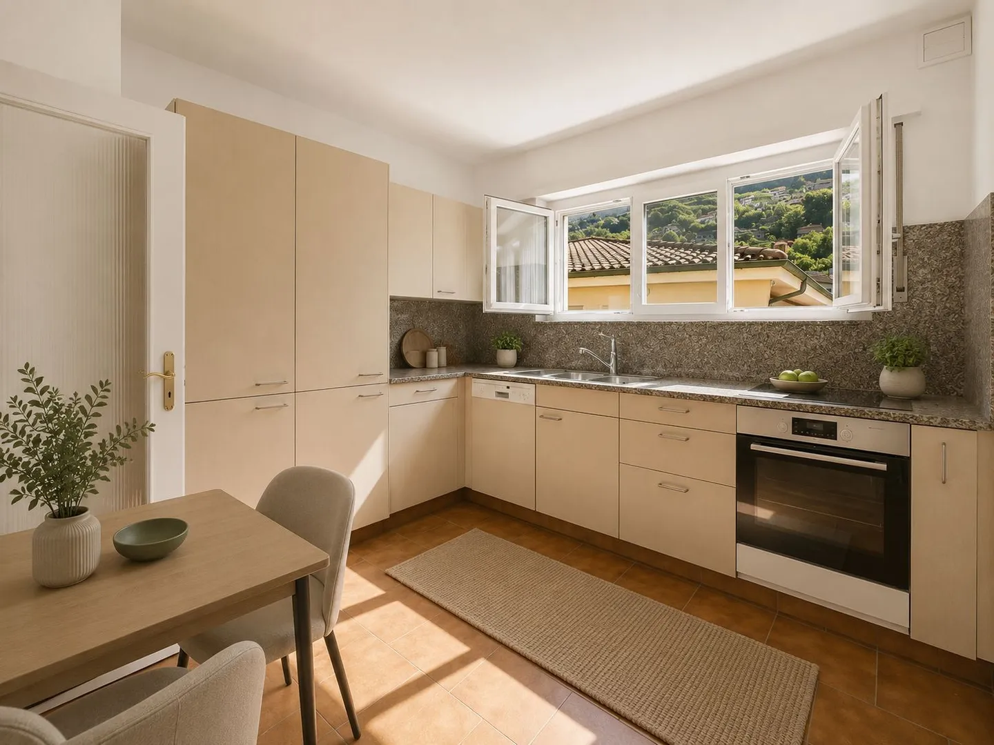 3.5 large rooms, large sunny balcony and a stone's throw from the lake (primary or secondary residence) - Photo 4 of 11