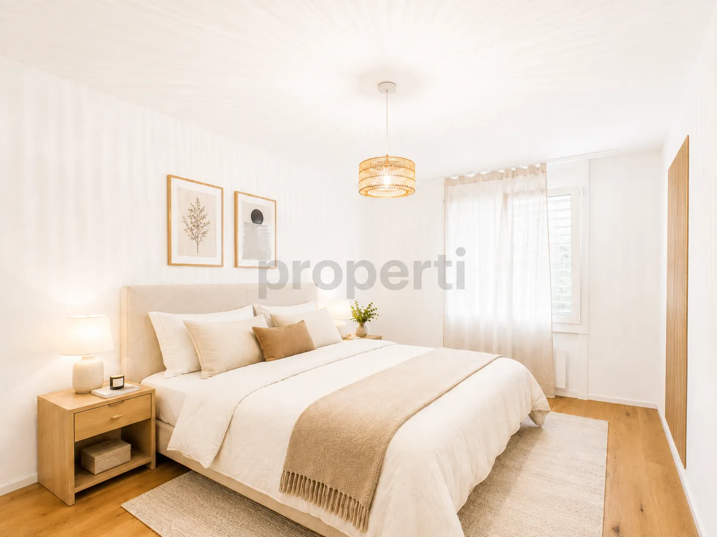Renovated 3.5-room apartment with private garden terrace and modern amenities - Photo 7 of 11