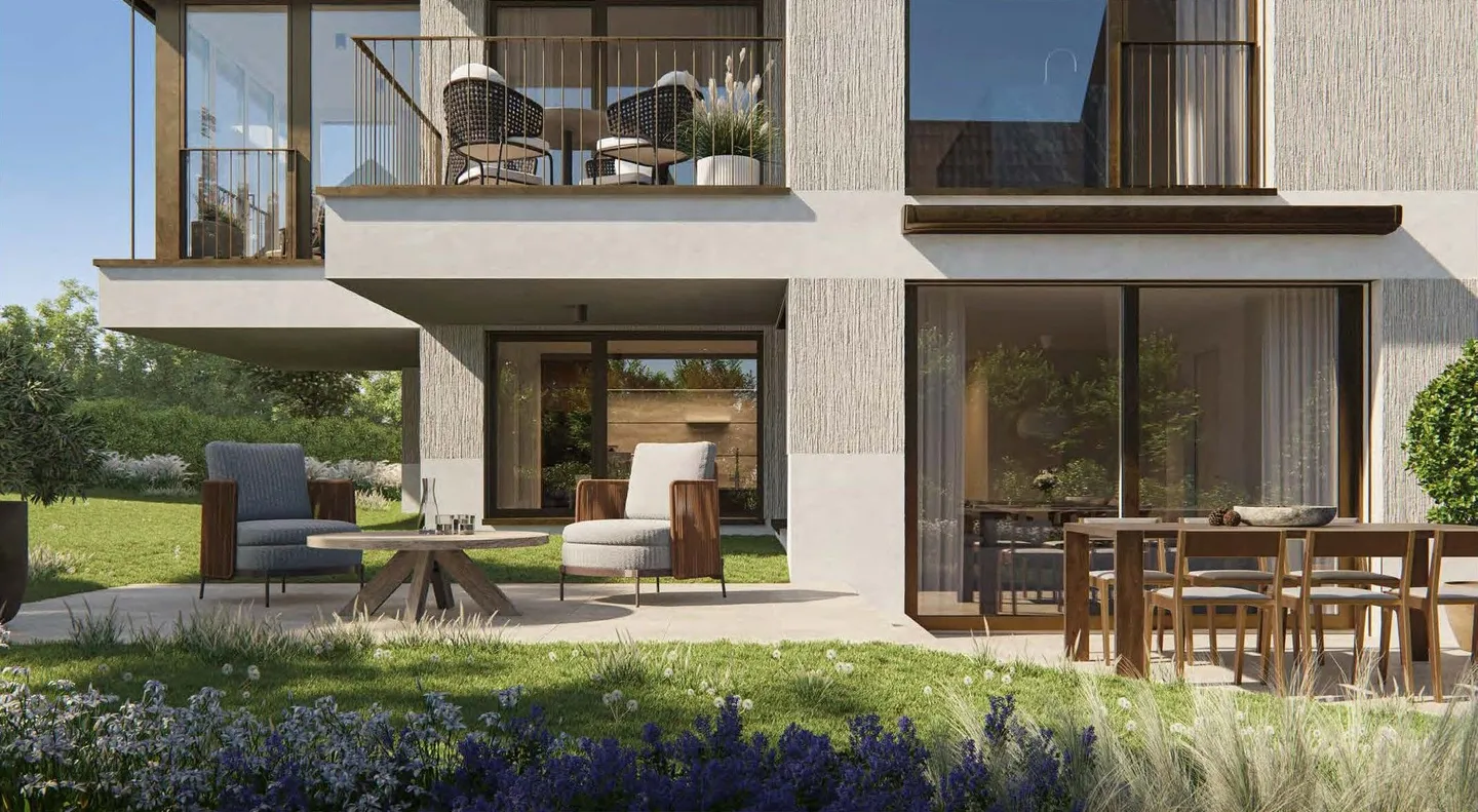 Moderne 4.5-Zimmer Gartenwohnung in Zürich - Neubau - Foto 7 von 9