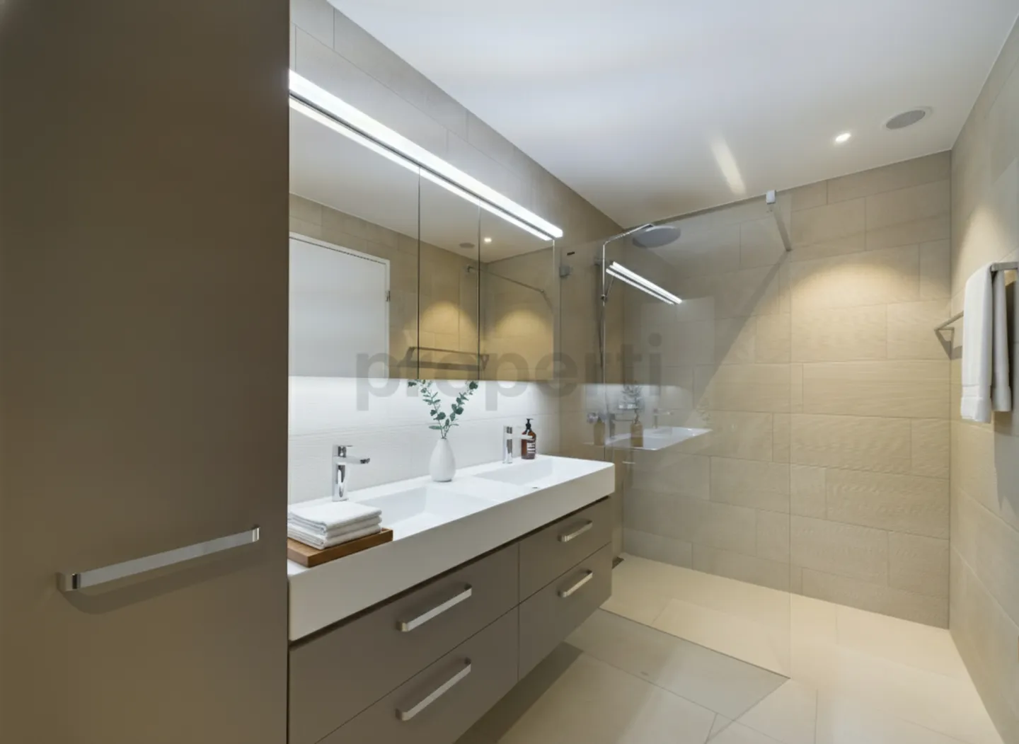 Exclusive 4.5-room apartment on the 27th floor in the 'Three Point' Tower C with breathtaking views in Dübendorf - Photo 8 of 10