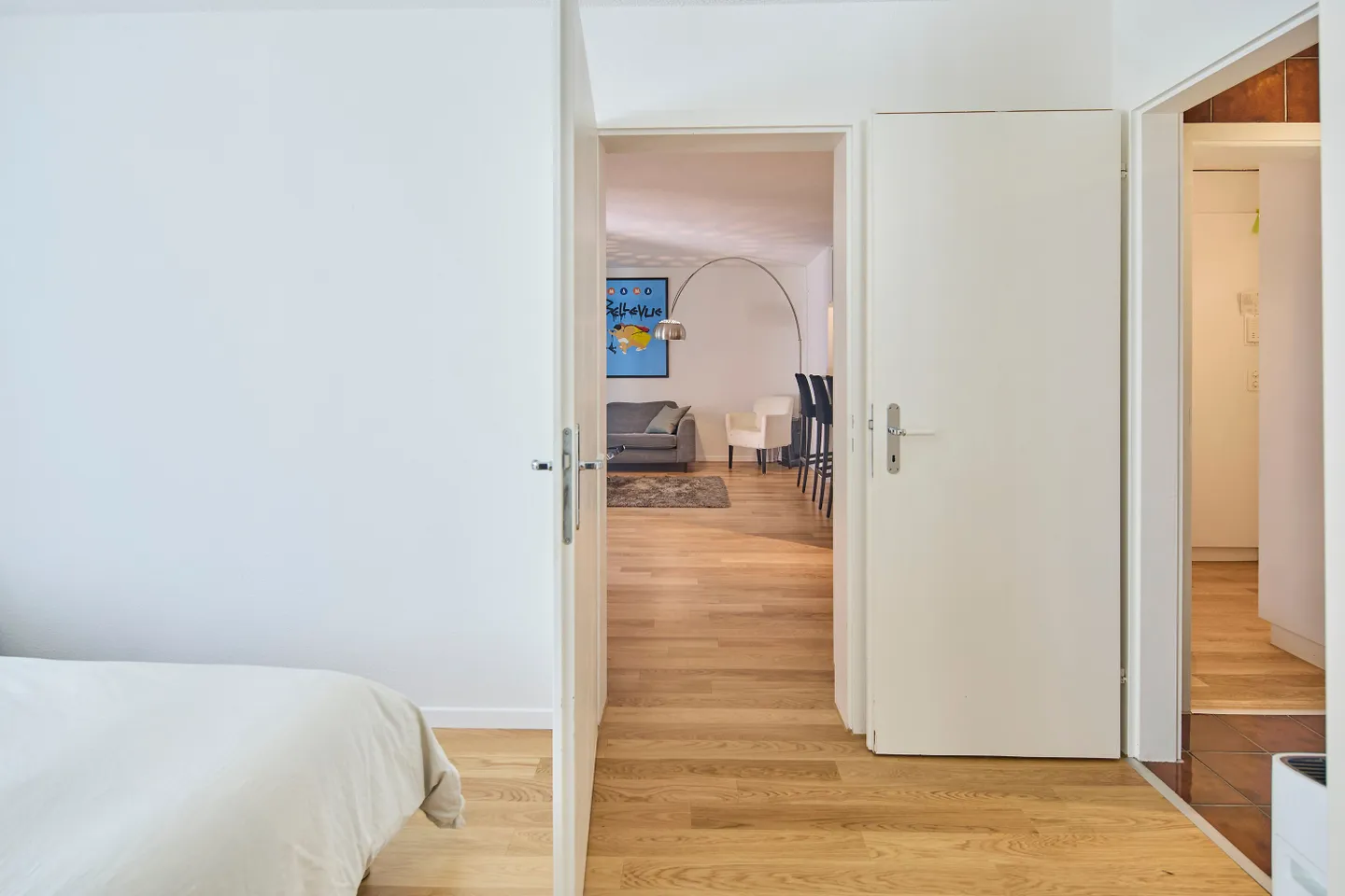 Appartement meublé 2 pièces avec balcon à Zurich Seefeld dans un emplacement calme - Photo 10 sur 12