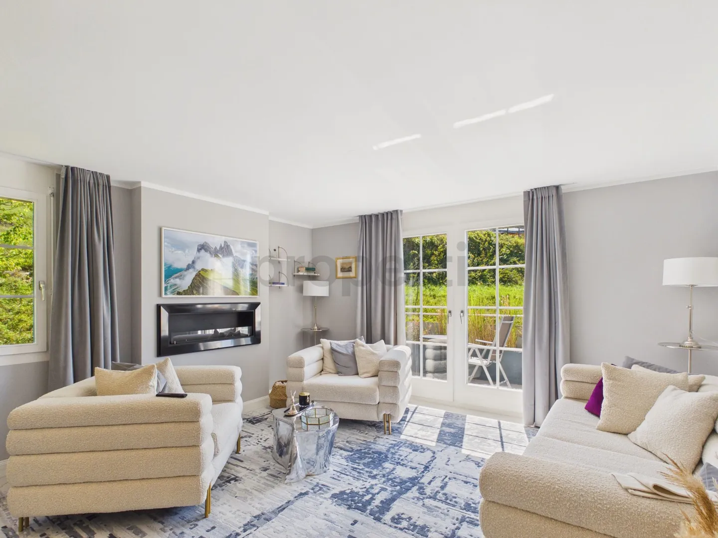 Elegante 2.5 Zimmer-Wohnung in Oberterzen - Foto 1 von 8