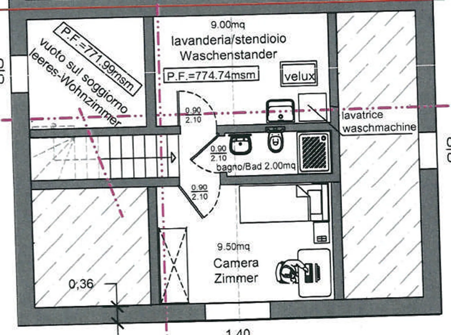 New duplex apartment 3.5 rooms with terrace in Faido - Photo 7 of 8