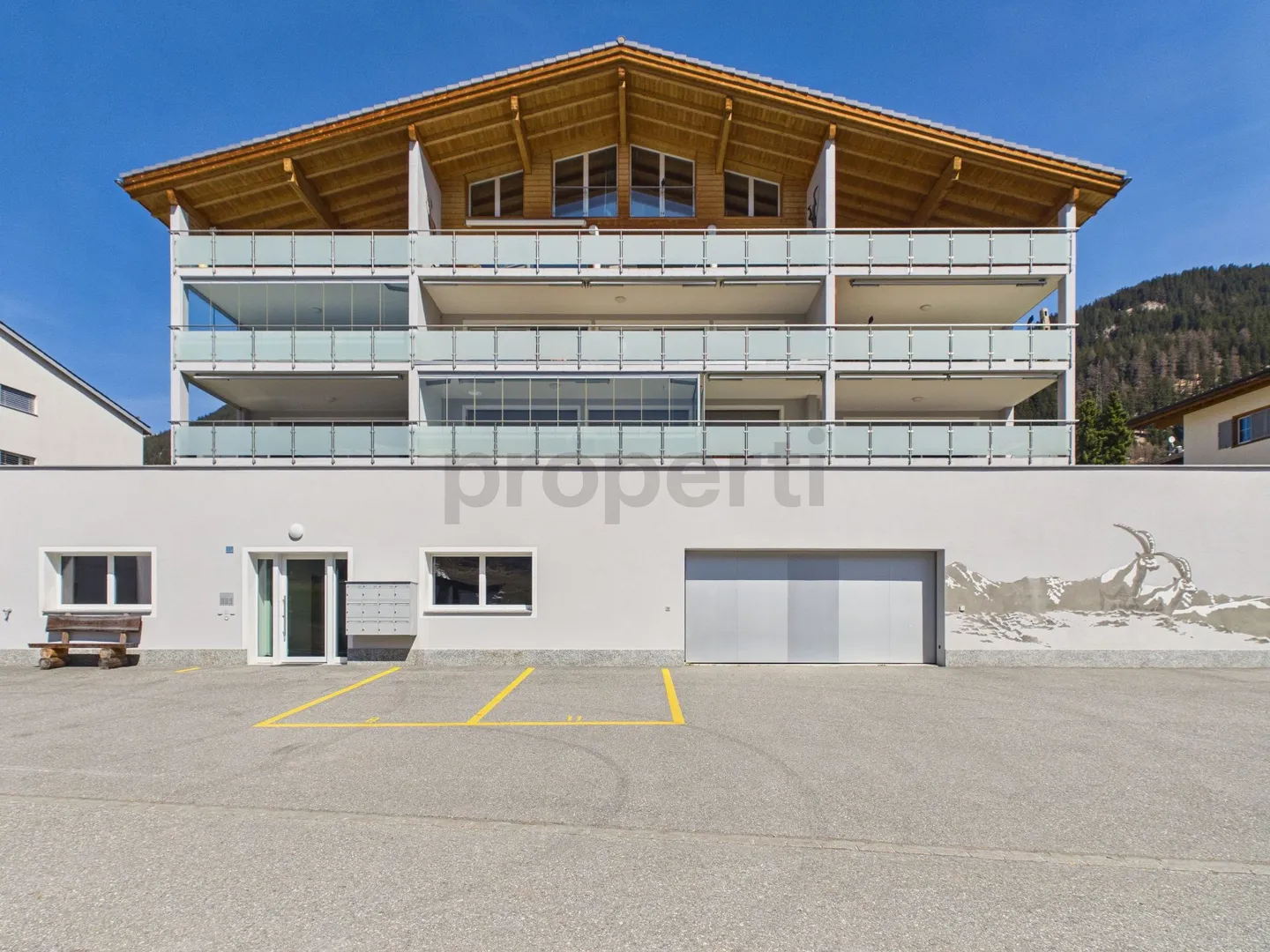 Appartement moderne avec balcon ensoleillé et vue imprenable (1ère et 2ème résidence) - Photo 11 sur 12