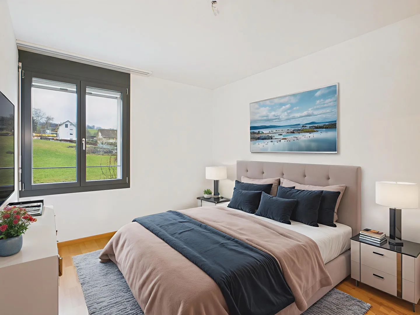 Appartement moderne de 5,5 pièces avec ascenseur et parking, Muri AG - Photo 8 sur 12