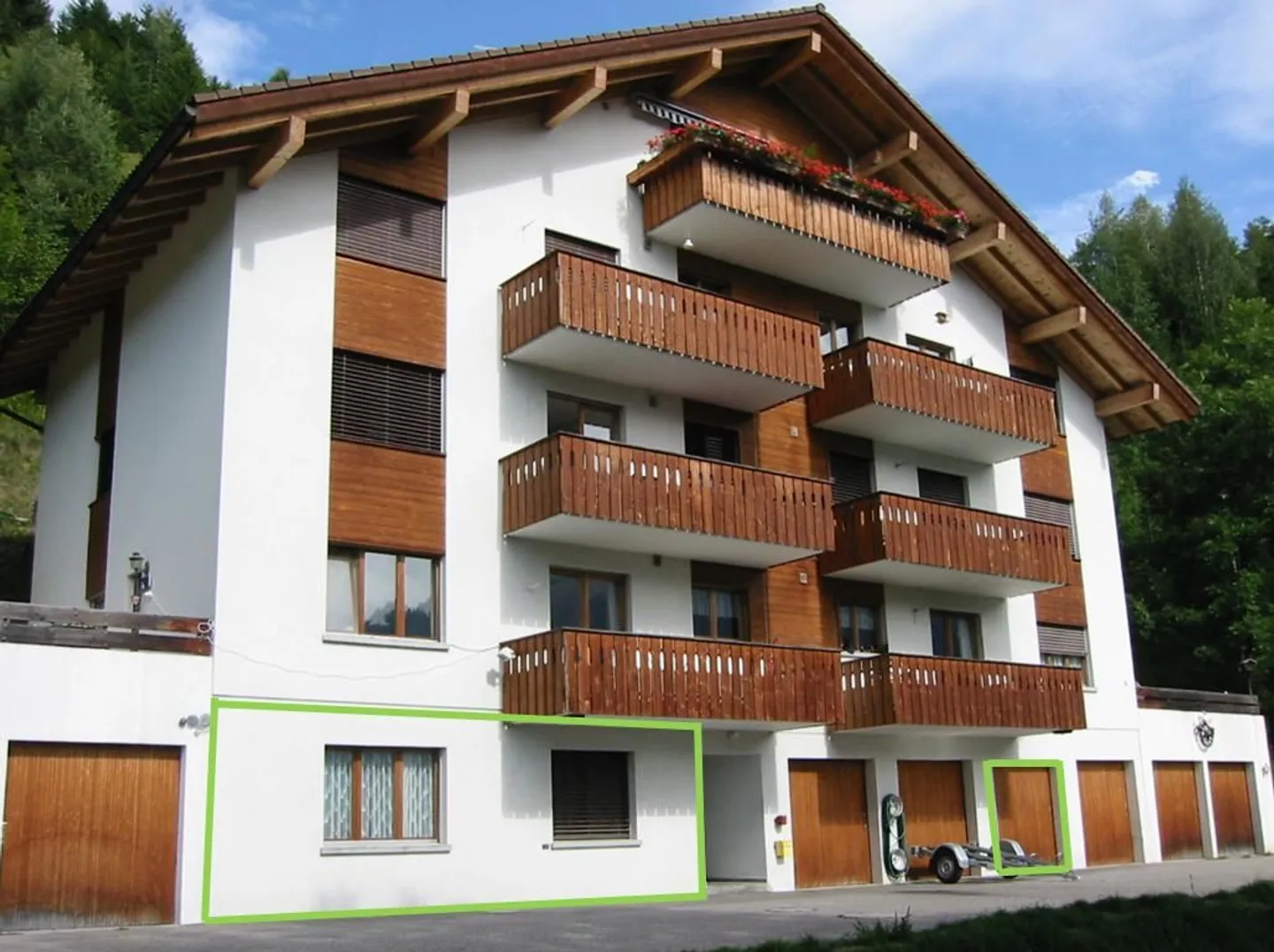 Charmante Wohnung mit Bergblick - Foto 1 von 9