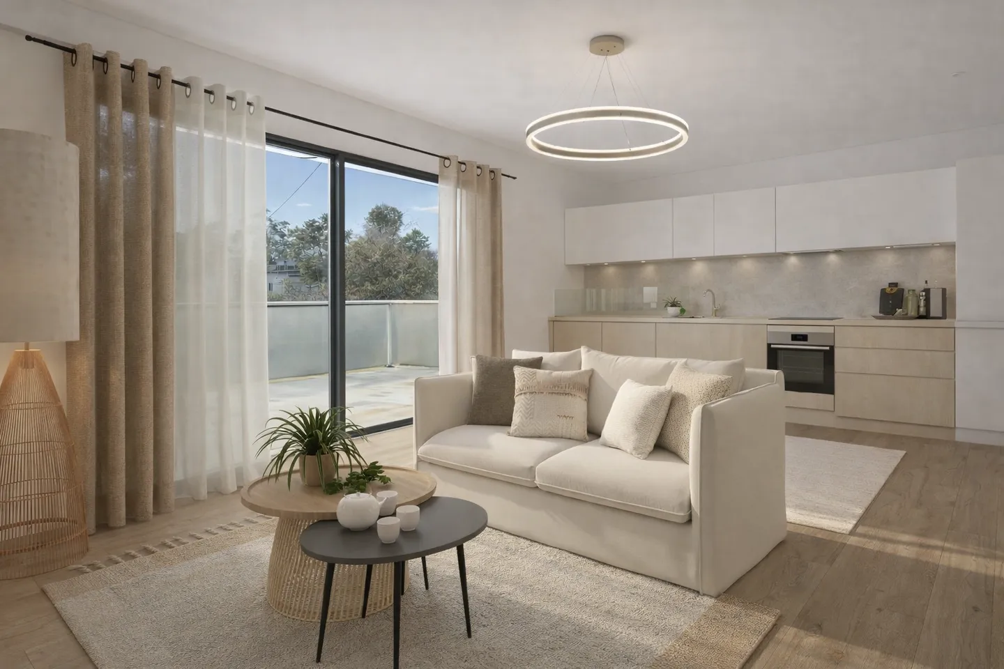 Appartement Charmant avec Terrasse - Photo 2 sur 6