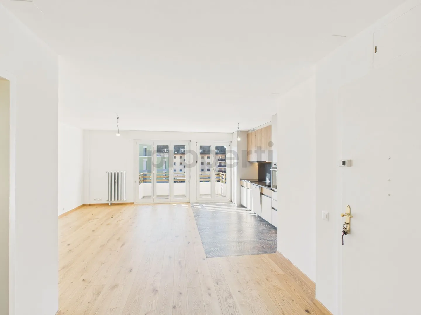 Appartement élégant 4 pièces avec balcon ensoleillé à Perly-Certoux - Foto 4 von 9