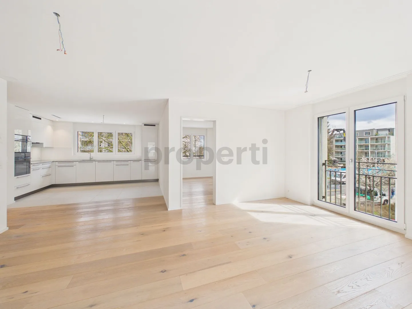 Moderne 3.5-Zimmer-Wohnung mit Balkon in Affoltern - Photo 4 sur 12