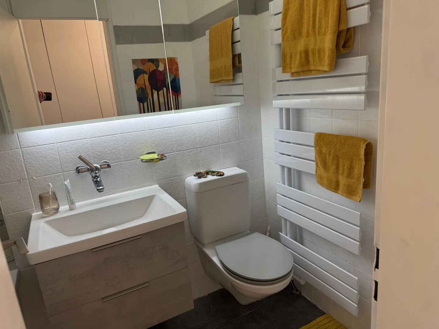 Modern 3.5-Zimmer-Möblierte Wohnung mit Balkon, Uster - Photo 9 sur 10