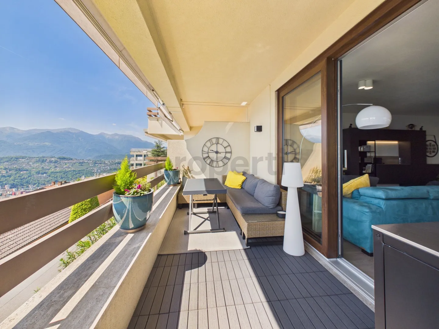 Élégant 3.5 pièces avec vue sur le lac et place de parking intérieur, Aldesago - Photo 8 sur 13