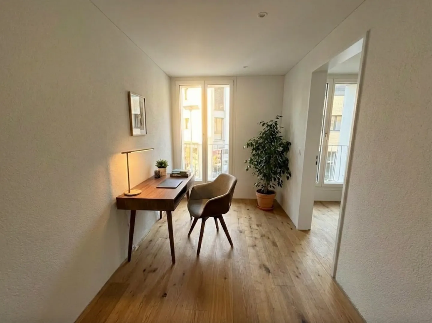 Moderne 3.5-Zimmer-Wohnung mit schöner Terrasse in Lachen - Foto 9 von 10