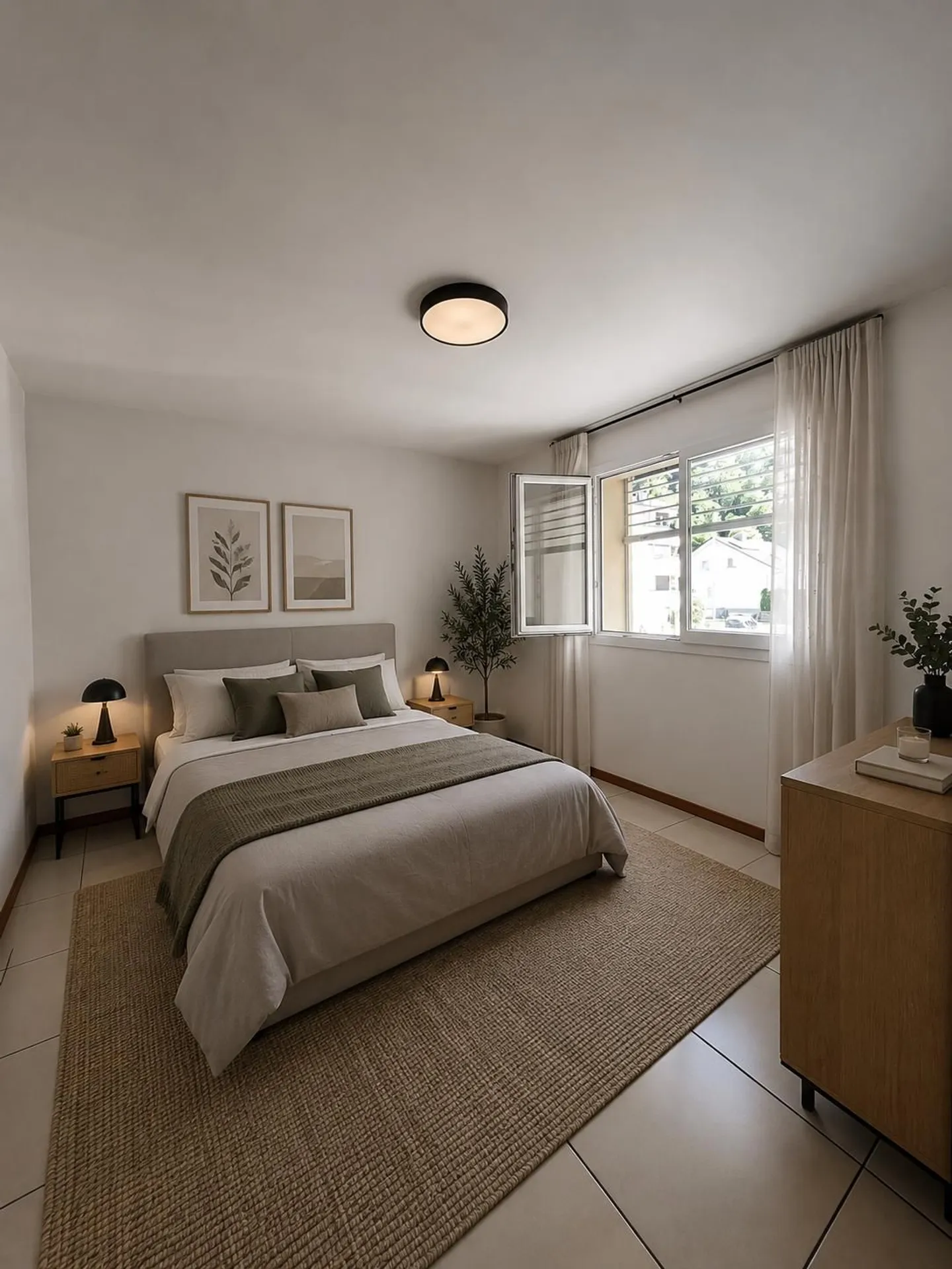 Helles und modernes 4,5-Zimmer-Apartment mit großem Balkon in Cadenazzo - Foto 5 von 9