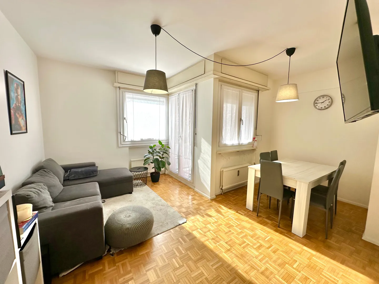 Elegante 2,5-Zimmer-Wohnung im Herzen von Lugano - Foto 1 von 10