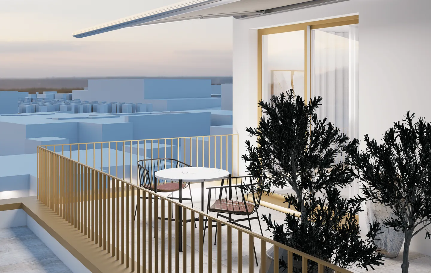 Moderne 2.5-Zimmer-Attikawohnung in Altstetten - Neubau 2026 - Foto 2 von 10