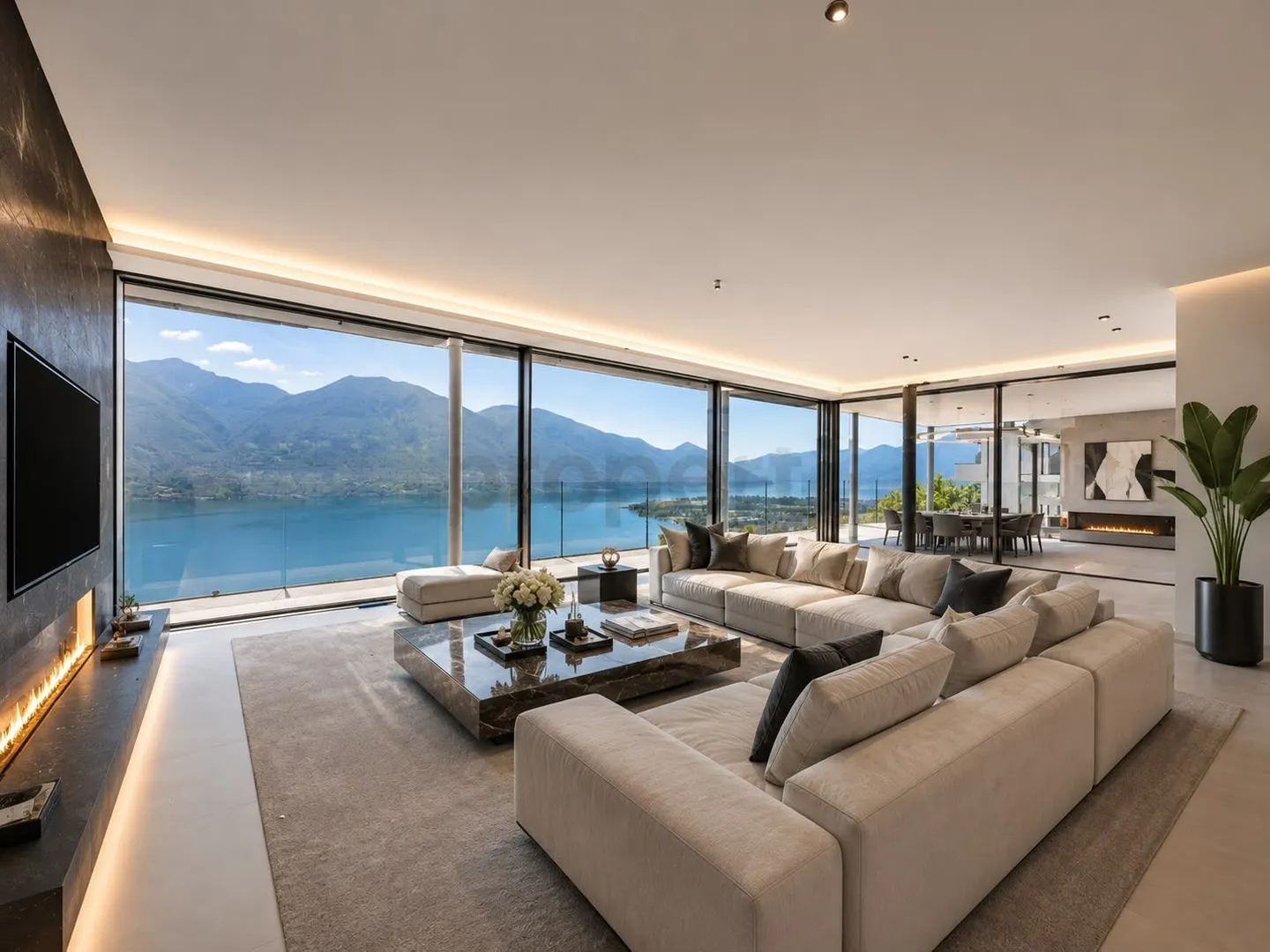 Luxury and elegance: exclusive 4.5-room penthouse with pool in Brione sopra Minusio - Photo 2 of 13