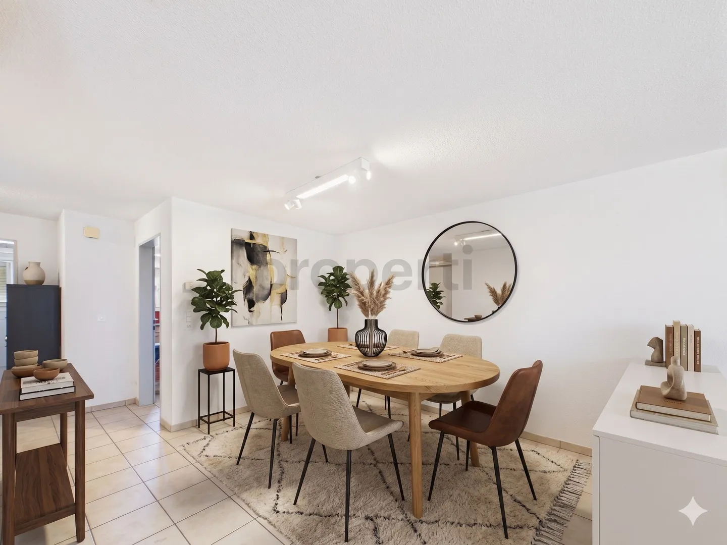 Maison de ville spacieuse de 6,5 pièces dans une tranquillité rurale - Photo 2 sur 13