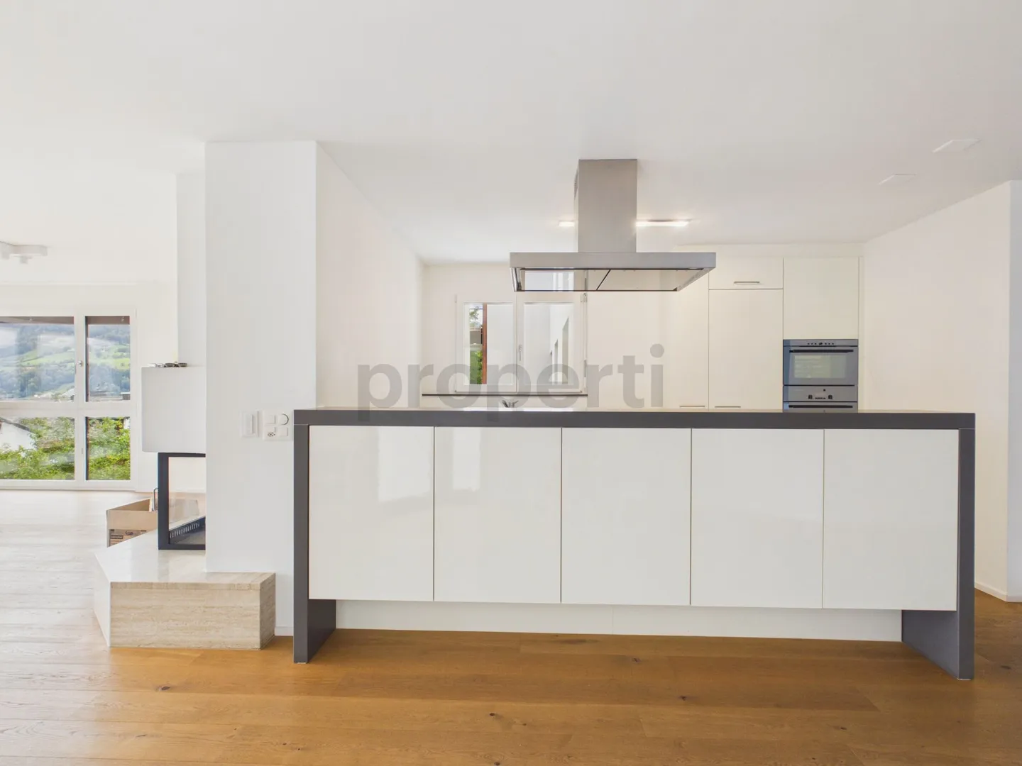 Dreamlike view of Lake Lucerne: Cozy fireplace, utility room with washing tower and two underground parking spaces - Photo 5 of 13