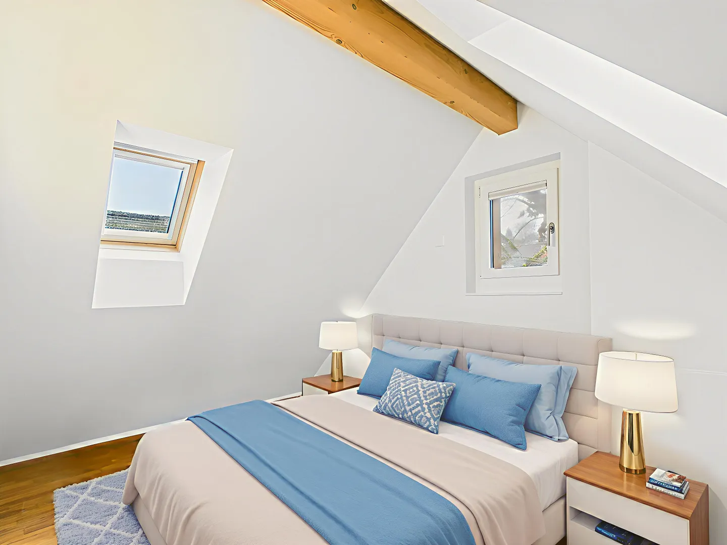 Helle 3-Zimmer Maisonette-Wohnung an ruhiger Lage in Herrliberg - Foto 6 von 13