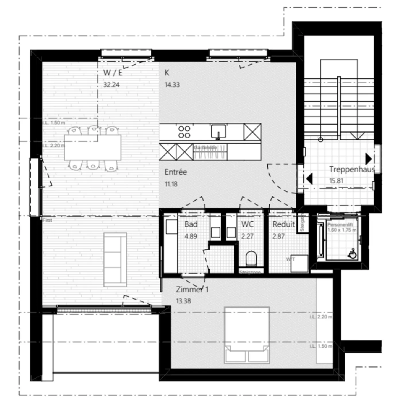 Exclusive 2.5-room new apartment in Bubikon - Photo 8 of 10