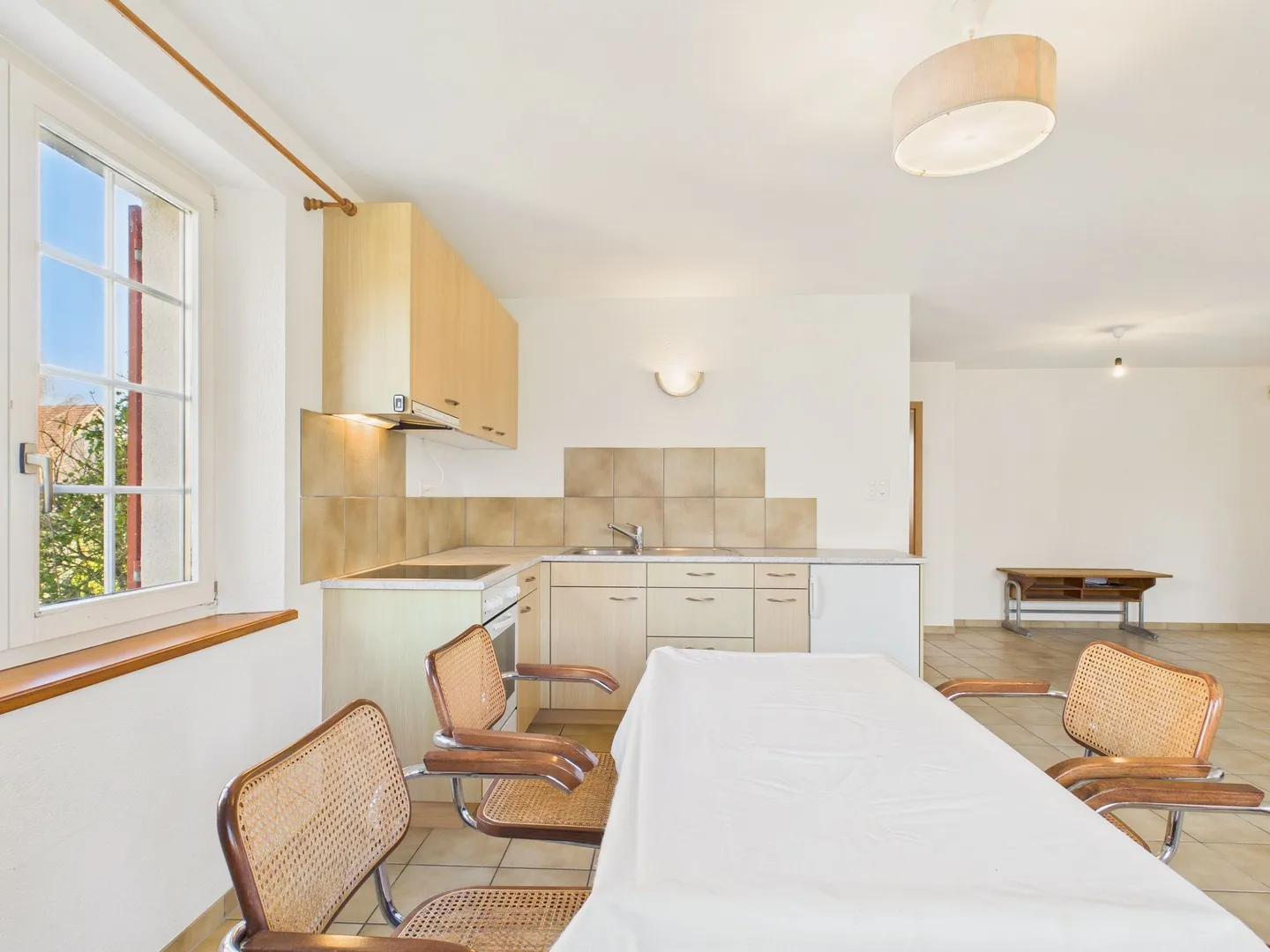 Appartement 3 pièces abordable dans un endroit calme au bord du ruisseau à Brislach - Photo 2 sur 12