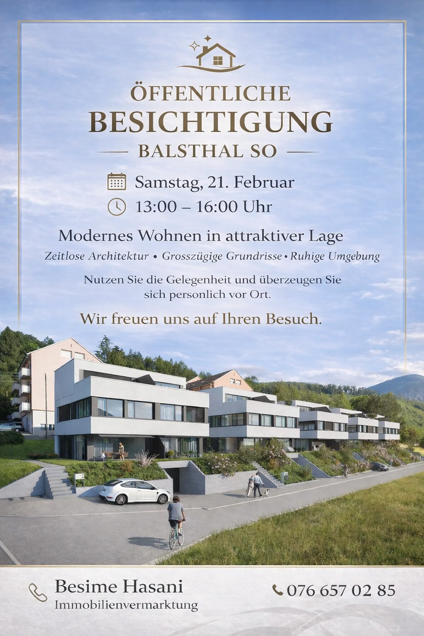 Exclusive 5.5-room new single-family house with two parking spaces - Photo 1 of 6