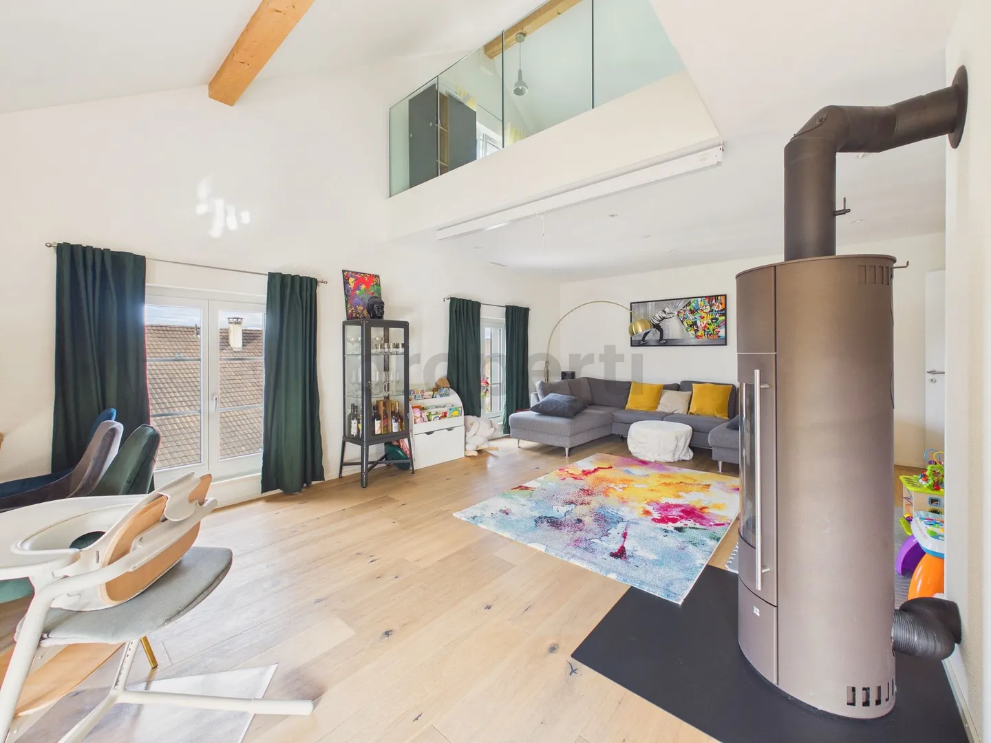 Maisonette moderne de 3,5 pièces avec belle vue - Photo 5 sur 12