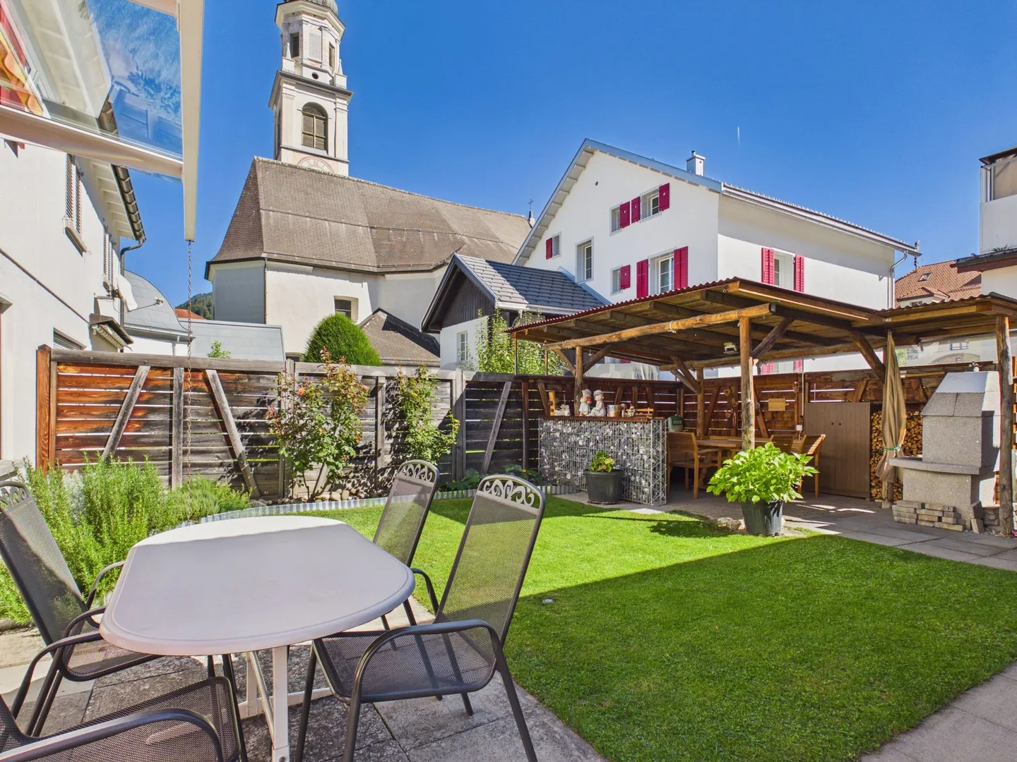 A Home to Feel Good with Garden Seating Area, Pergola, and Vegetable Garden - Photo 10 of 13