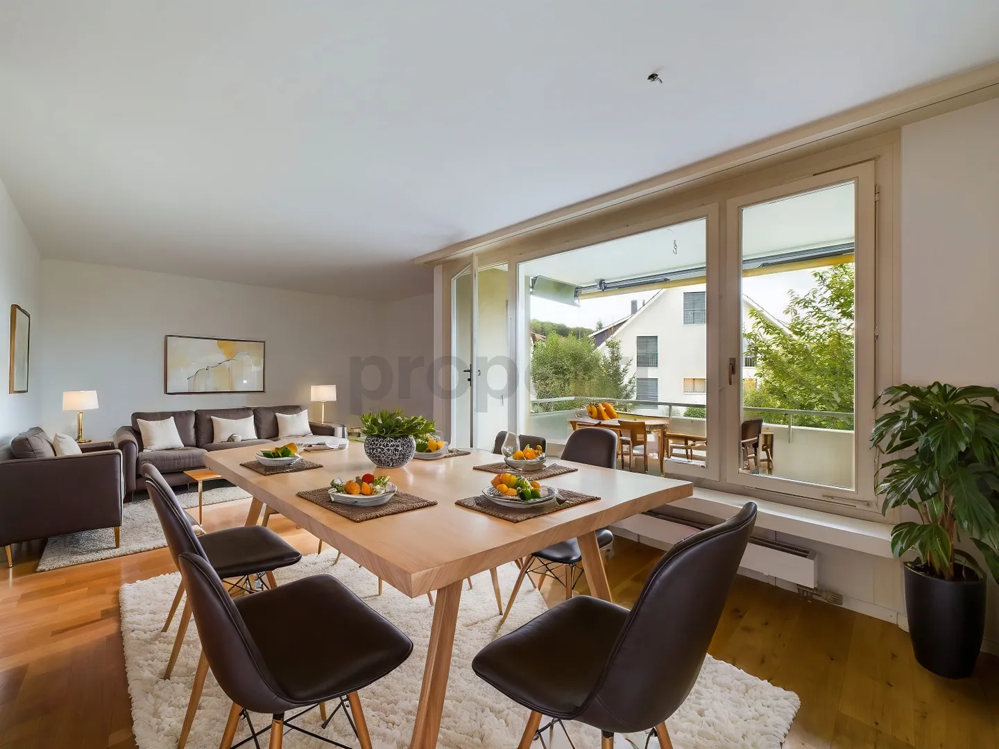 Appartement confortable de 4,5 pièces à Eggenwil - Photo 1 sur 13