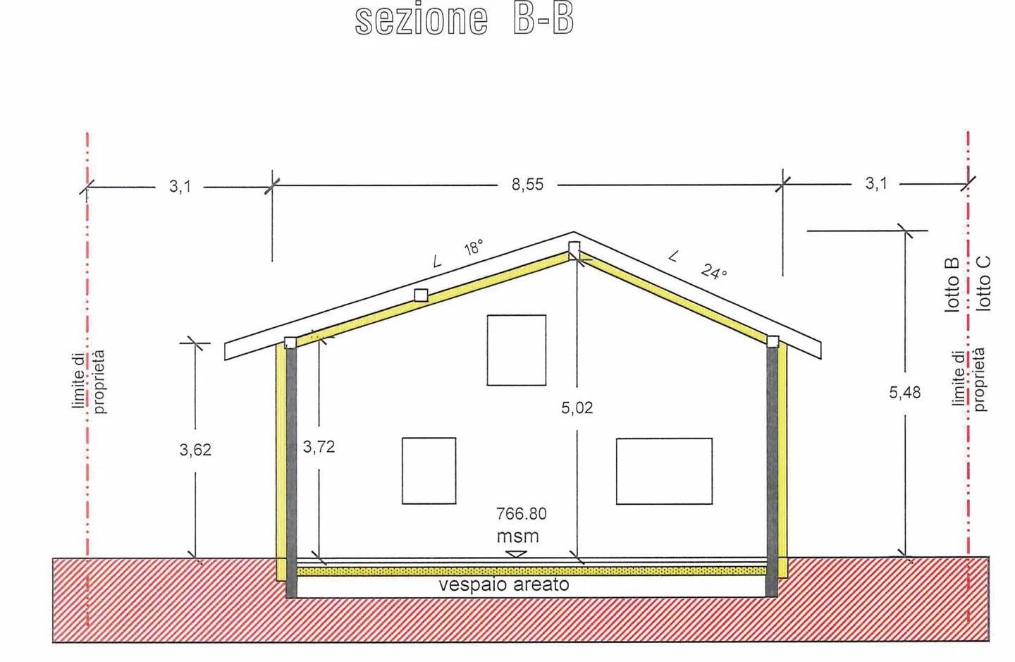 NUOVA COSTRUZIONE A FAIDO  CASA UNIFAMILIARE 4,5 LOCALI CON GIARDINO E VISTA MONTAGNA - Foto 11 di 12