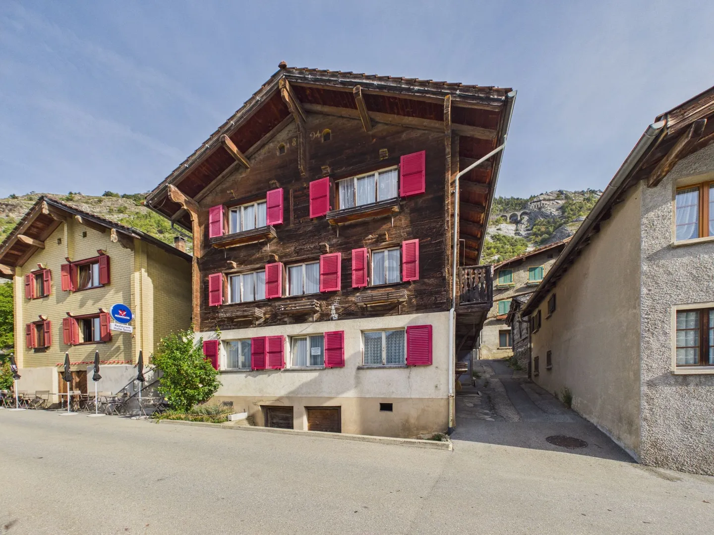 Fully Furnished, Renovated Old Building Charm (2015), Including Parking Space & Top Connection in Valais! - Photo 1 of 11