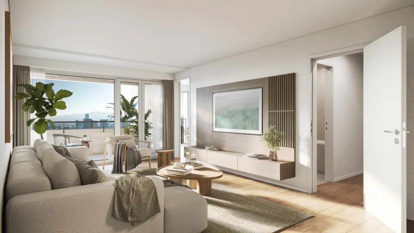 Completely renovated 1.5-room apartment urban living for city lovers - Photo 8 of 9