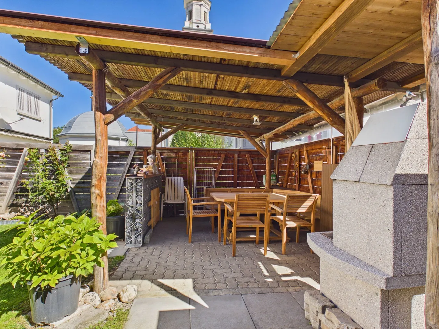 A Home to Feel Good with Garden Seating Area, Pergola, and Vegetable Garden - Photo 11 of 13