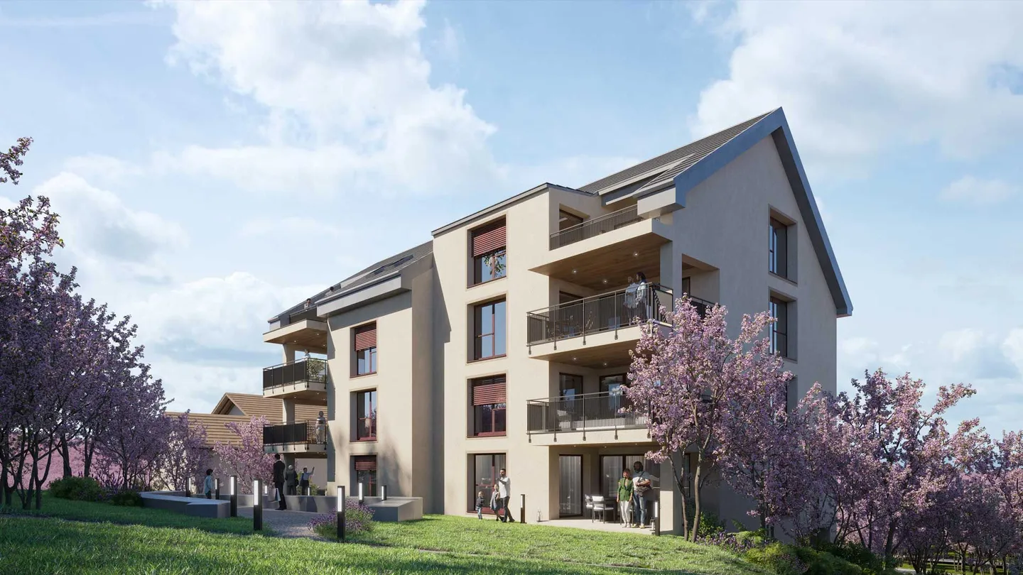 Exclusive 2.5-room new apartment in Bubikon - Photo 1 of 10