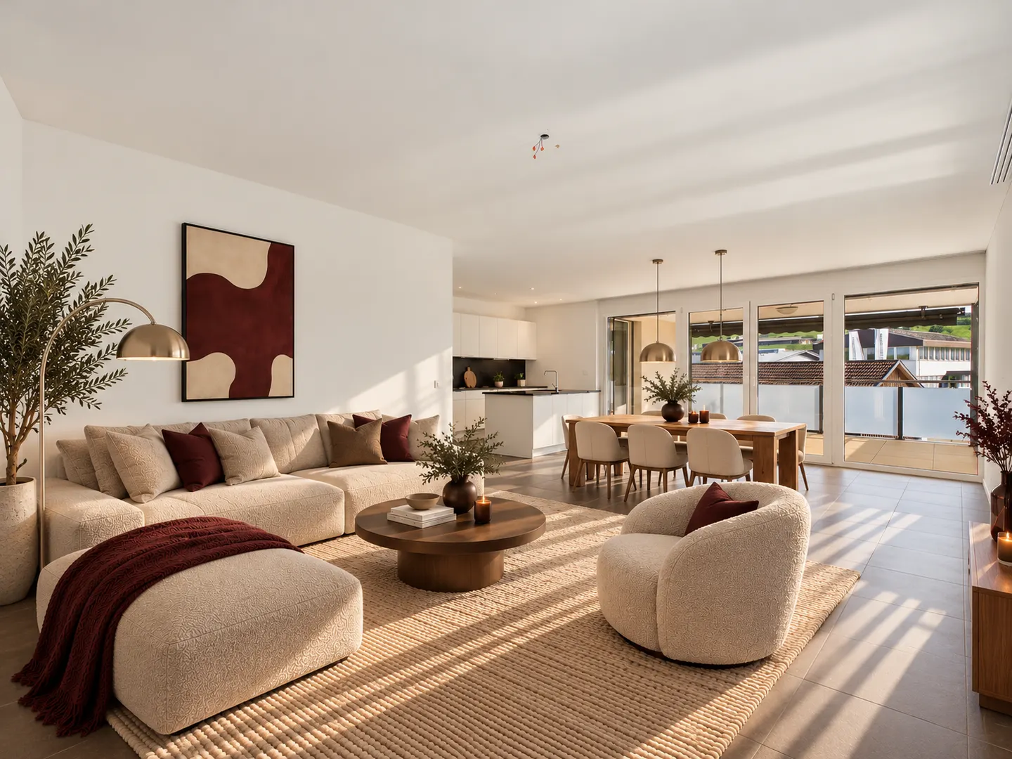 Stilvolle 4.5-Zimmer-Wohnung - Foto 1 von 8